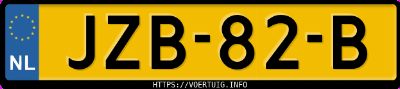 Kenteken afbeelding van JZB82B, witte Opel Astra Sports Tourer+ K 14sht Tourer
