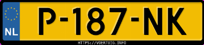 Kenteken afbeelding van P187NK, grijze Opel Mokka F 12