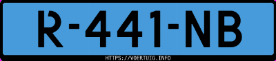 Kenteken afbeelding van R441NB, witte Opel Astra Sports Tourer