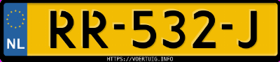 Kenteken afbeelding van RR532J, witte Opel Mokka X Mokka-X D14net
