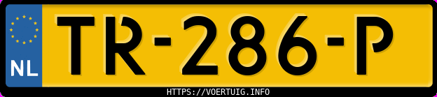 Kenteken afbeelding van TR286P, blauwe Opel Astra Sports Tourer