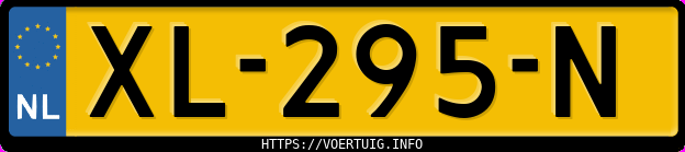 Kenteken afbeelding van XL295N, witte Opel Insignia Sports Tourer
