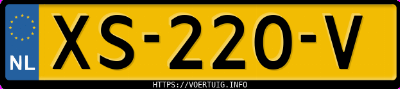 Kenteken afbeelding van XS220V, zwarte Opel Astra Sports Tourer+ K 16dth Tourer