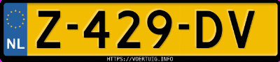 Kenteken afbeelding van Z429DV, zwarte Opel Crossland 12xht