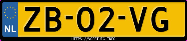 Kenteken afbeelding van ZB02VG, rode Opel Kadett Cabrio C1.6nz U9