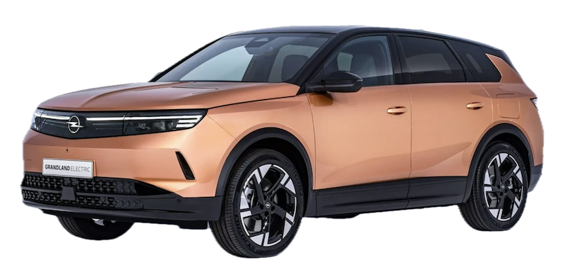 Afbeelding van HBH98D, bruine Opel Grandland Ev mpv