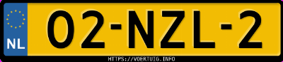 Kenteken afbeelding van 02NZL2, zwarte Peugeot Rcz 1.6 Turbo