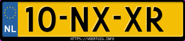 Kenteken afbeelding van 10NXXR, grijze Peugeot 607 2.0 16v