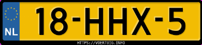 Kenteken afbeelding van 18HHX5, zwarte Peugeot 407
