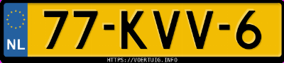 Kenteken afbeelding van 77KVV6, grijze Peugeot 207