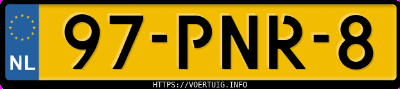 Kenteken afbeelding van 97PNR8, grijze Peugeot 206+
