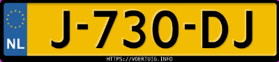 Kenteken afbeelding van J730DJ, blauwe Peugeot 2008 E-2008 50 Kwh