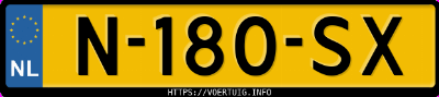Kenteken afbeelding van N180SX, zwarte Peugeot 2008 E-2008 50 Kwh