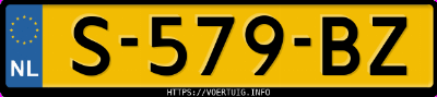 Kenteken afbeelding van S579BZ, witte Peugeot 2008 E-2008 50 Kwh