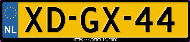 Kenteken afbeelding van XDGX44, blauwe Peugeot 406 Break 1.8 16v