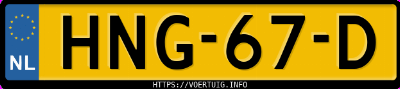 Kenteken afbeelding van HNG67D, grijze Polestar 2 Long Range Single Motor Kenteken afbeelding van HNG67D, grijze Polestar 2 Long Range Single Motor