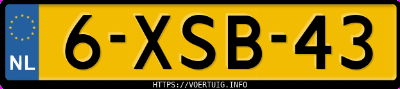 Kenteken afbeelding van 6XSB43, grijze Porsche Boxster