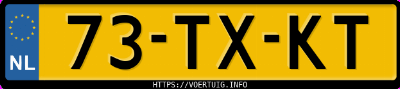 Kenteken afbeelding van 73TXKT, zwarte Porsche 911 Carrera 4s Cabriolet