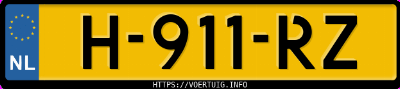 Kenteken afbeelding van H911RZ, grijze Porsche Panamera 4 E-Hybrid St