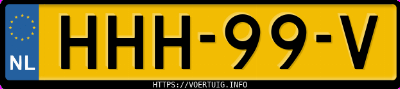Kenteken afbeelding van HHH99V, grijze Porsche Cayenne E-Hybrid