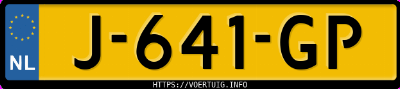 Kenteken afbeelding van J641GP, witte Porsche Macan Gts