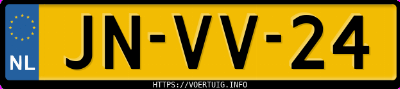 Kenteken afbeelding van JNVV24, rode Porsche 911 Carrera Cabriolet