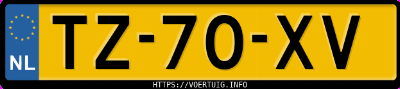 Kenteken afbeelding van TZ70XV, zwarte Porsche 944 S2 U9