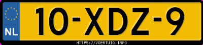 Kenteken afbeelding van 10XDZ9, blauwe Renault Twingo 1.2 75