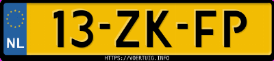 Kenteken afbeelding van 13ZKFP, grijze Renault Clio 1.2 16v