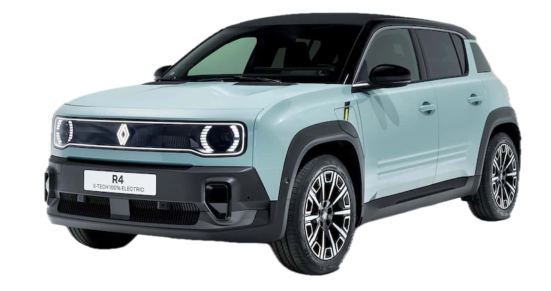 Afbeelding van JDK13D, blauwe Renault 4 E-Tech Electric 55 Kwh hatchback