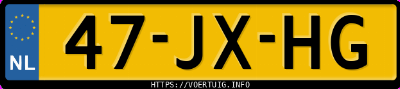 Kenteken afbeelding van 47JXHG, grijze Renault Clio 1.6 16v