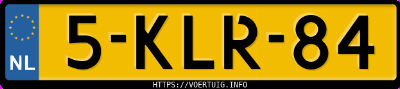 Kenteken afbeelding van 5KLR84, grijze Renault Twingo 1.2 75