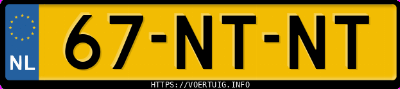 Kenteken afbeelding van 67NTNT, grijze Renault Clio 1.2 16v