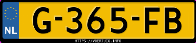 Kenteken afbeelding van G365FB, blauwe Renault Captur 90