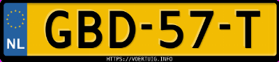 Kenteken afbeelding van GBD57T, blauwe Renault Captur E-Tech Hybrid