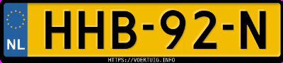 Kenteken afbeelding van HHB92N, blauwe Renault Arkana
