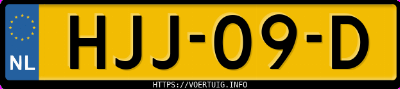 Kenteken afbeelding van HJJ09D, zwarte Renault 5 E-Tech Electric 55 Kwh