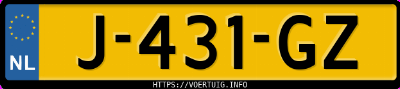Kenteken afbeelding van J431GZ, bruine Renault Captur 1.2 120edc