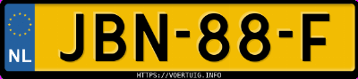 Kenteken afbeelding van JBN88F, blauwe Renault 4 E-Tech Electric 55 Kwh