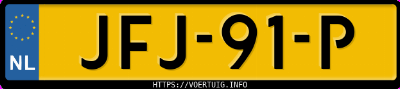 Kenteken afbeelding van JFJ91P, witte Renault 5 E-Tech Electric 55 Kwh