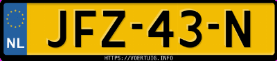 Kenteken afbeelding van JFZ43N, grijze Renault Austral