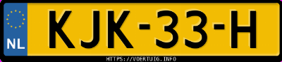 Kenteken afbeelding van KJK33H, grijze Renault Scenic E-Tech Electric Ev87