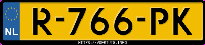 Kenteken afbeelding van R766PK, grijze Renault Megane E-Tech Electric Ev60 220 Pk