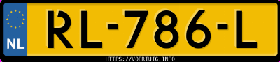 Kenteken afbeelding van RL786L, grijze Renault Captur 90