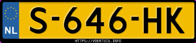 Kenteken afbeelding van S646HK, witte Renault Megane E-Tech Electric Ev60 220 Pk