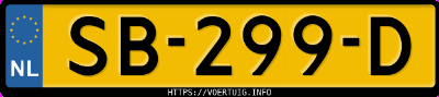 Kenteken afbeelding van SB299D, grijze Renault Zoe Q210