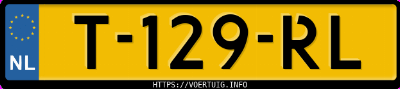 Kenteken afbeelding van T129RL, grijze Renault Megane E-Tech Electric Ev60 220 Pk