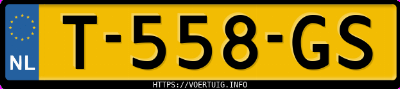 Kenteken afbeelding van T558GS, grijze Renault Megane E-Tech Electric Ev60 220 Pk
