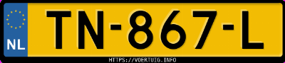 Kenteken afbeelding van TN867L, witte Renault Zoe Q210