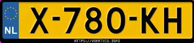 Kenteken afbeelding van X780KH, blauwe Renault Megane E-Tech Electric Ev60 220 Pk